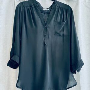 Womens black work blouse Size XS